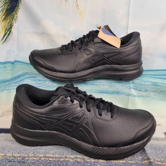 Asics Shoes - ASICS Gel Contend SL  Black Sneakers Running Shoes Women's 9.5